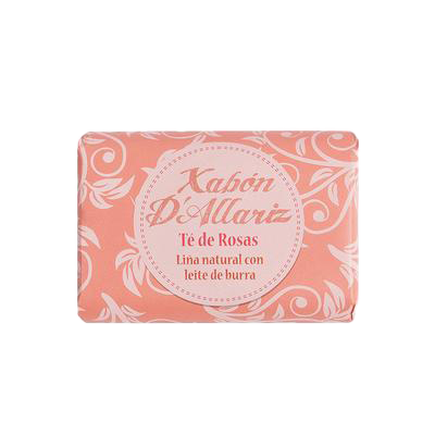 XABÓN CON LEITE DE BURRA "TÉ DE ROSAS"