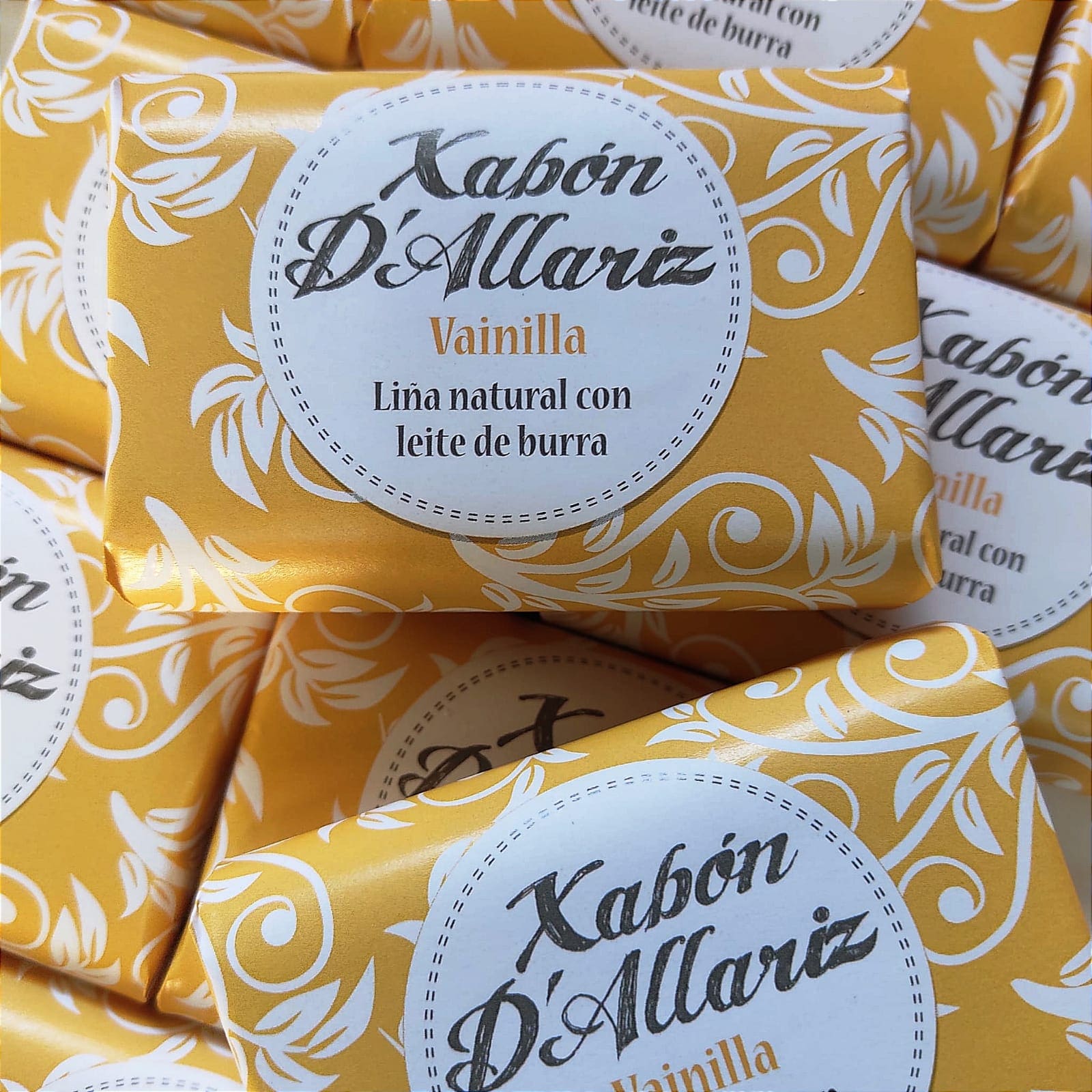 XABÓN CON LEITE DE BURRA "VAINILLA"